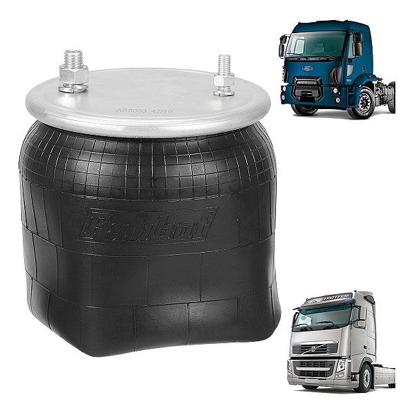 Mola Pneumática Suspensão Eixo Volvo Fh-nh / Ford Cargo
