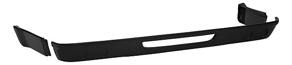 Spoiler Para-choque Ford Cargo 1622 A 2428 Euro3 2000 A 2011 Preto
