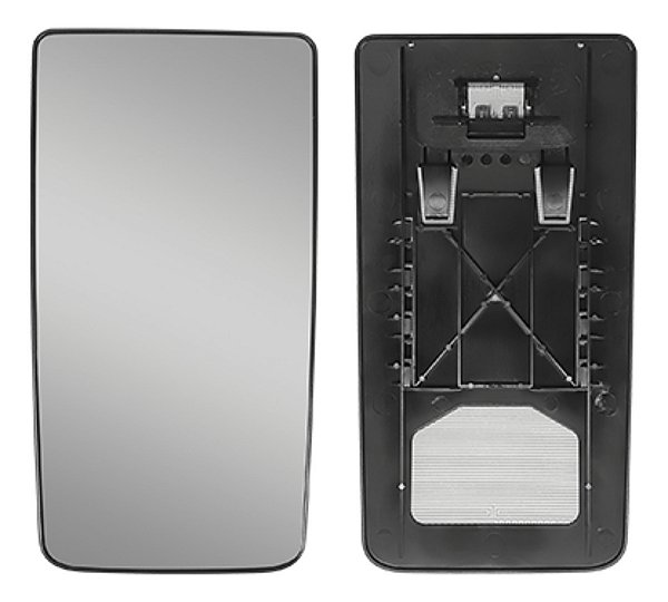 Lente Vidro Espelho Retrovisor Man Tgx Convexo Cm Desembaçad