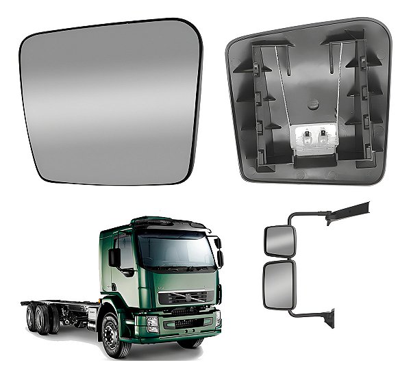 Lente Retrovisor Menor Volvo Vm 2006 Em Diante C Desemb Le