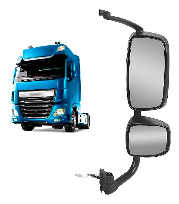 Retrovisor Daf Xf 105 Até 2019 Com Desembaçador Elétrico Ld