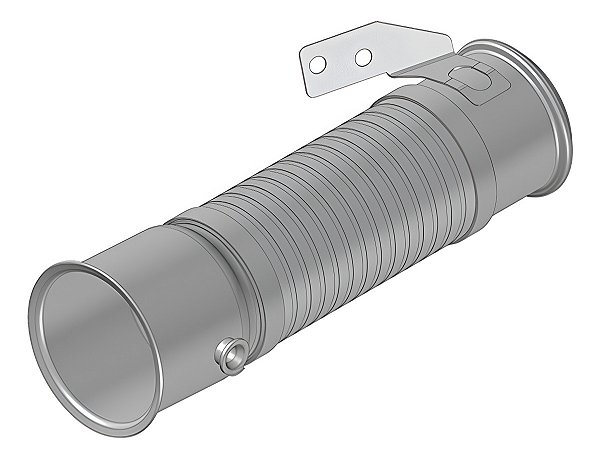 Tubo Flexível Catalisador Scani P/g/r Highline Euro5 - Inox