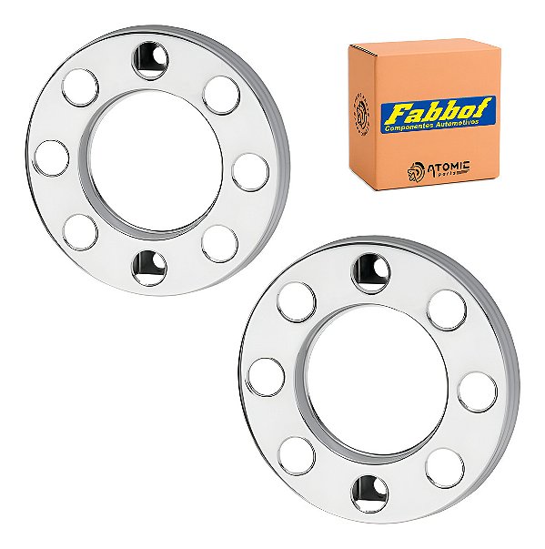 Kit Calota Roda 8 Furos Metal Traseira Caminhão