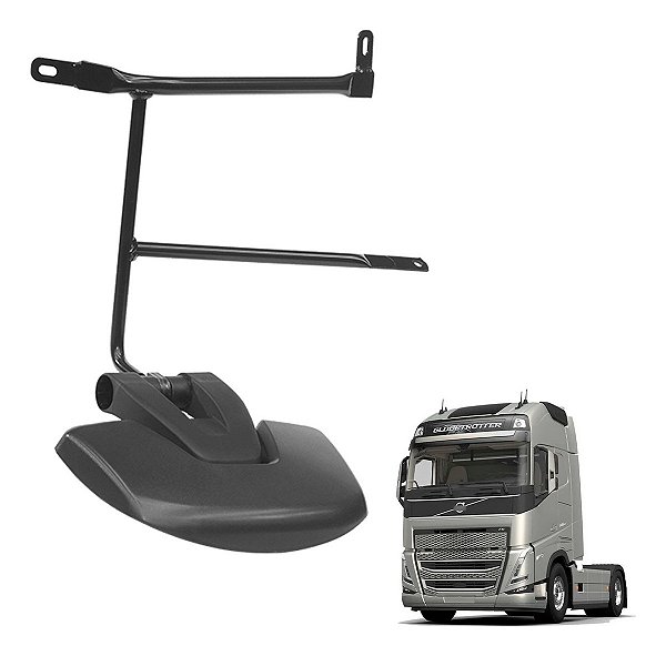 Espelho Frontal Frontal Do Tapa Sol Volvo Fh/fm Cab. Baixa