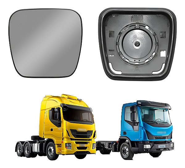 Lente Retrovisor Auxiliar Ivec Stralis / Tector / Cursor