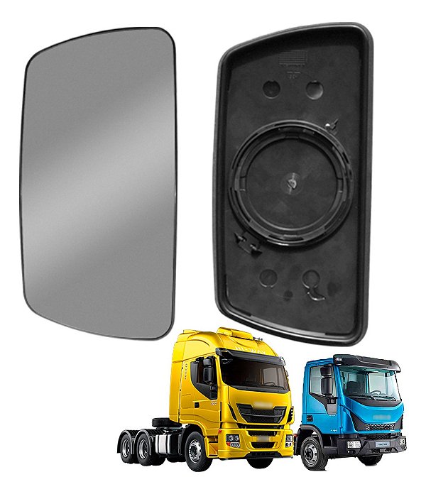 Lente Refil Espelho Retrovisor Ivec Stralis/trakker Convexo