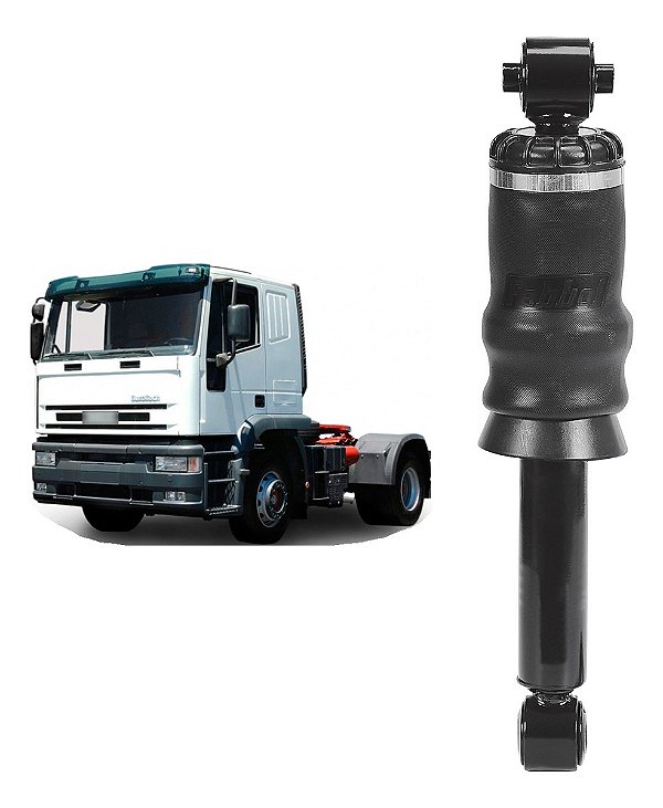 Conjunto Mola Pneumática Cabine Iveco Eurotech Traseira