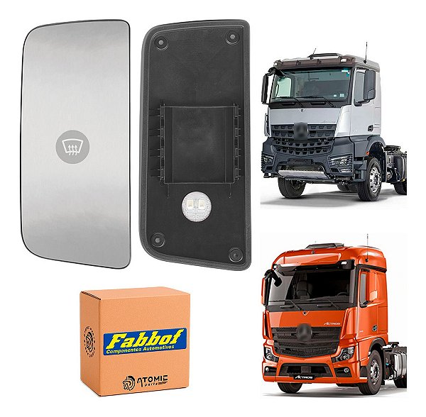 Lente Retrovisor Maior Mb New Actros/arocs 2021/2025 Esquerd
