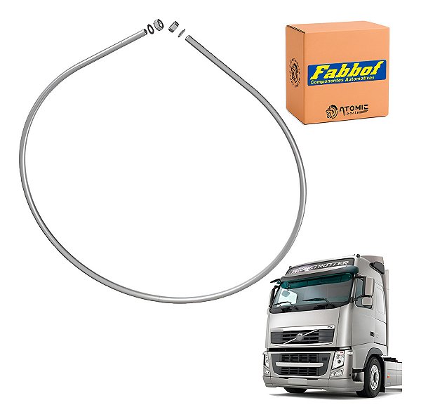 Cinta Catalisador Escapamento Volvo Fh/fm 2004 A 2011 Euro 3