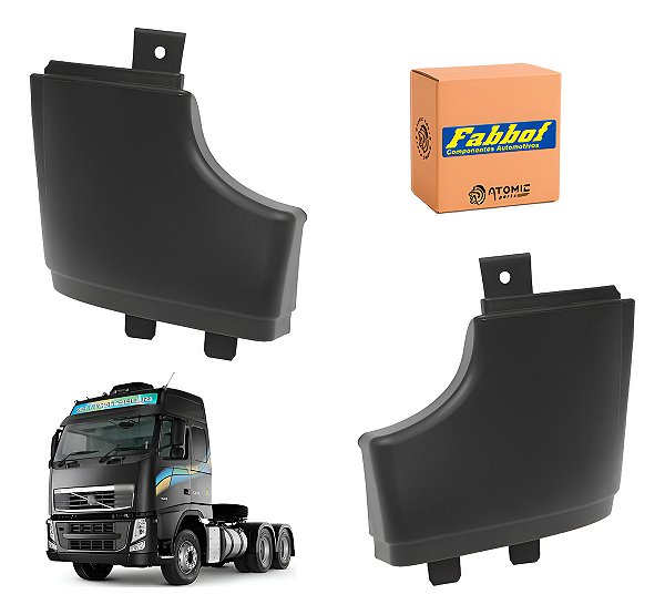Par Tampa Acabamento Para-choque Volvo Fh 2005 A 2014