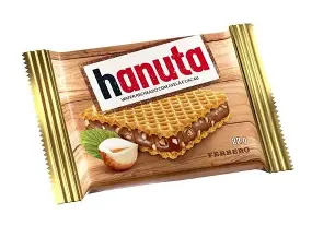 BISC WAFER NUTELLA HANUTA 12X22GR (6) UN/1
