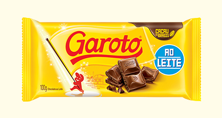 CHOC GAROTO TAB 16X80GR AO LEITE.(4) DP/1