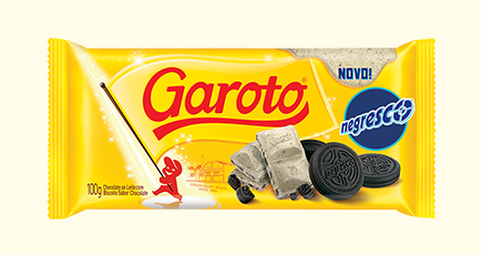 CHOC GAROTO TAB 16X80GR NEGRESCO (4) DP/1