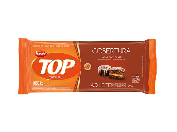 HARALD COBERTURA TOP LEITE 1.010KG          (10) UN/1