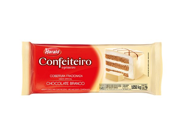 HARALD COBERTURA CONFEITEIRO BRANCA 1.010KG     (10) UN/1