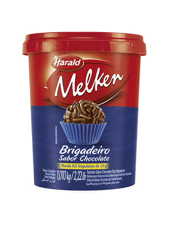 HARALD BRIGADEIRO MELKEN POTE 1,005KG  (10)