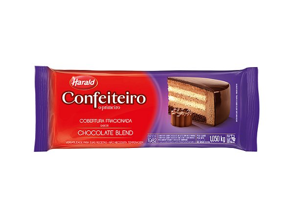 COBERTURA HARALD CONFEITEIRO BLEND 1.010KG   (10) UN/1