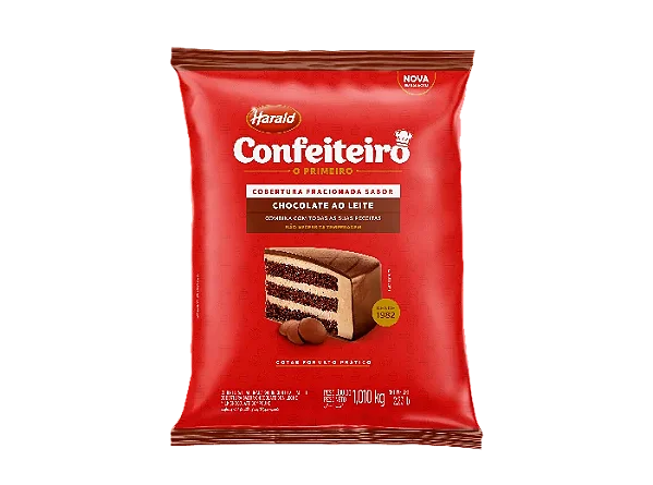 HARALD COBERTURA GOTAS CONFEITEIRO AO LEITE 1.01KG (10) UN/1