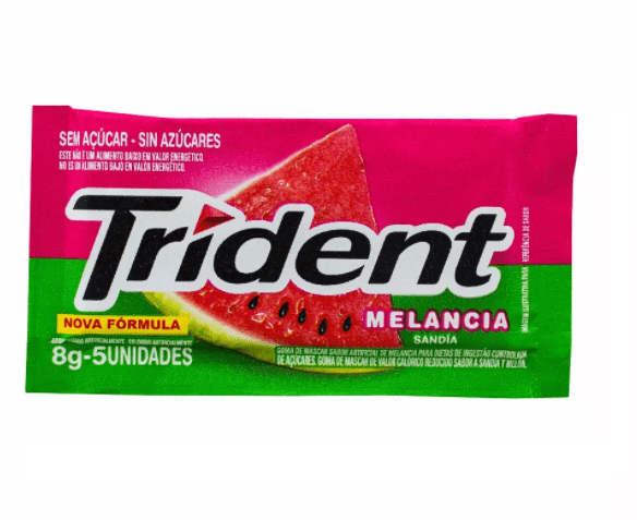 CHICLE TRIDENT MELANCIA  21UN   (32) DP/1