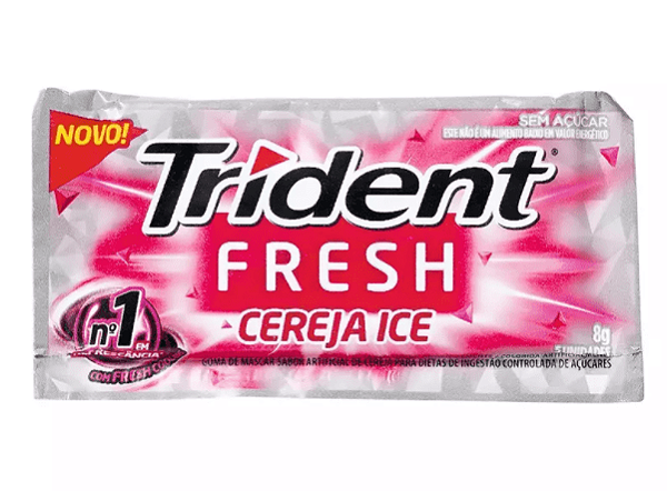 CHICLE TRIDENT FRESH CEREJA  21UN  (32) DP/1