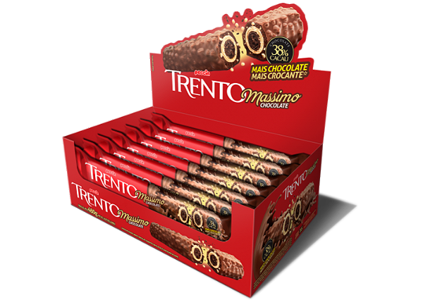 CHOC PECCIN  TRENTO MASS COOKIE 15UN (8) DP/1