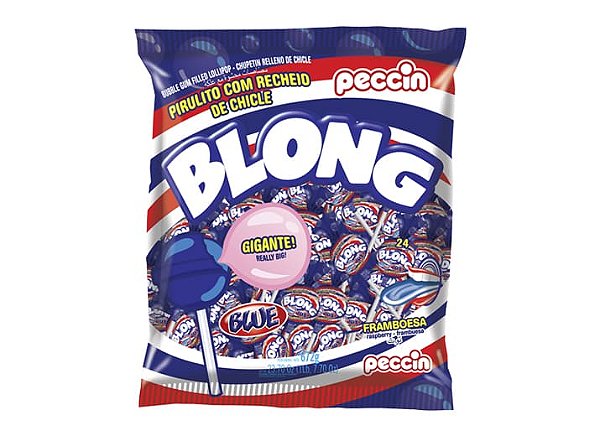PIRULITO PECCIN BLONG BLUE 672G (12) PC/1