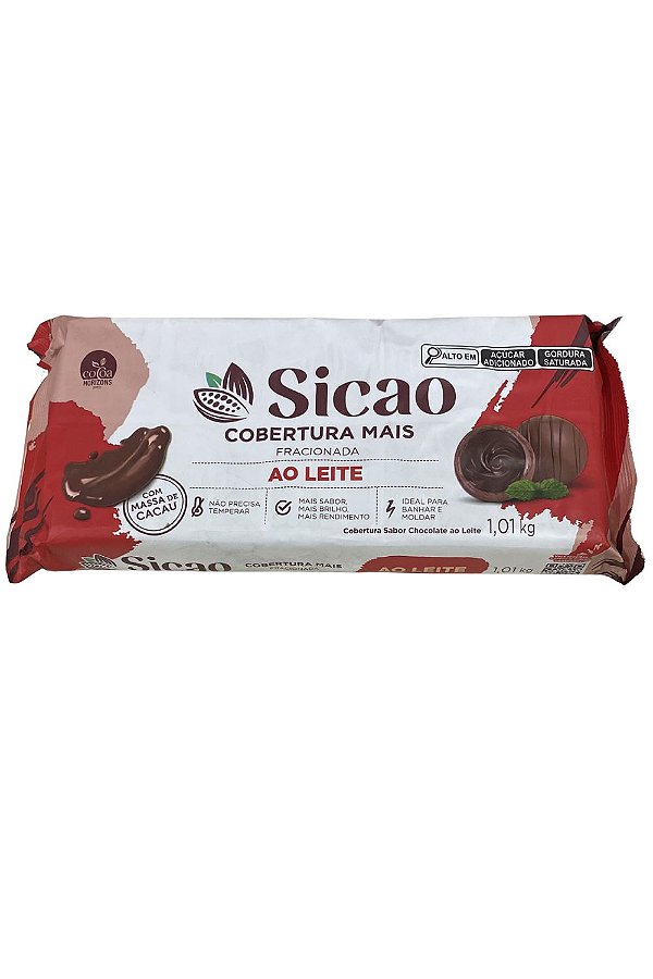 SICAO COB MAIS AO LEITE 1,01KG (10) UN/1