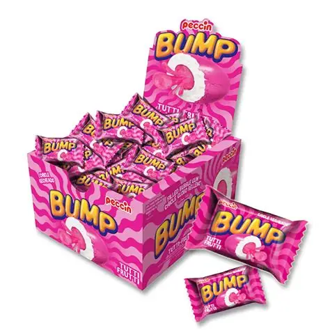 CHICLE PECCIN BUMP TUTTI-FRUTTI 140GR (24) DP/1