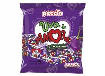 PIRULITO PECCIN  UVA DO AMOR 480GR (16) PC/1