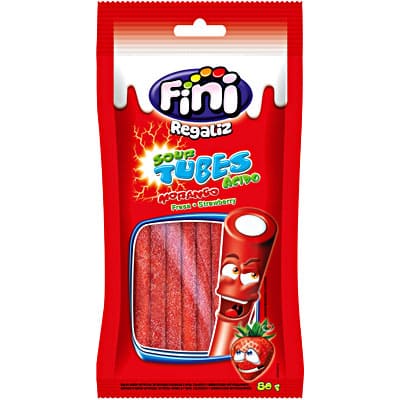 FINI 80GR TUBES MORANGO CITRICO (12) PC/1