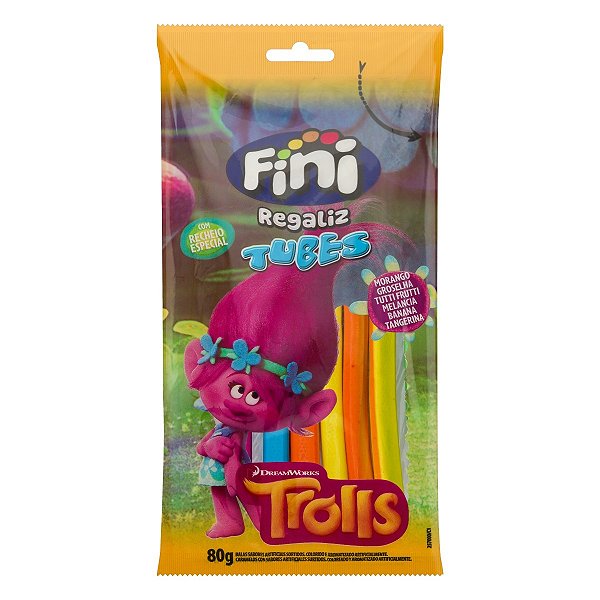 FINI 80GR TUBES TROLLS (12) PC/1