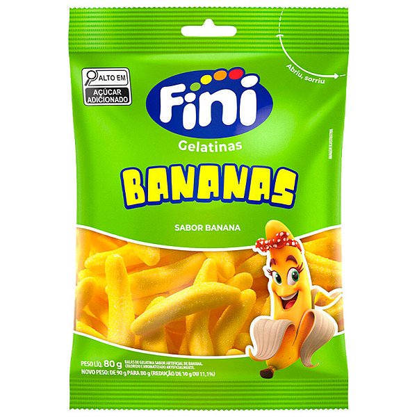 FINI 80GR BANANAS (12) PC/1