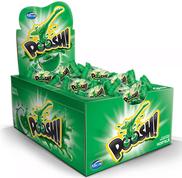 CHI. ARCOR POOSH 200GR HORTELA (18) DP/1