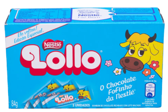 CHOC NESTLE LOLLO 30X28GR (12) DP/30