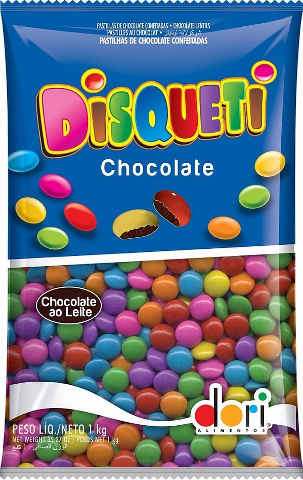 DISQUETI DORI CHOC CONF TRAD. 1 KG (10) PC/1
