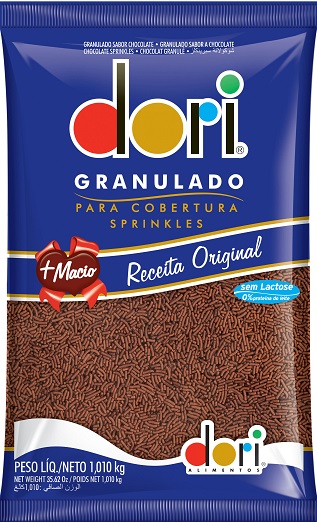 GRANULADO DORI CHOCOLATE 1,010KG (08) PC/1