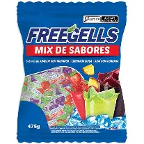 BALA FREEGELLS 475GR MIX SABOR AZUL (36) PC/1