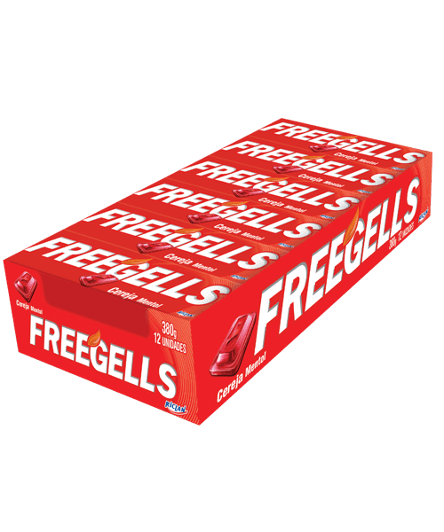 DROPS FREEGELLS CEREJA 12UN (36) DP/1
