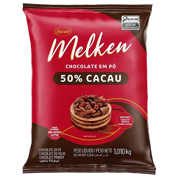 HARALD CHOC EM PO 50% MELKEN 1.010KG (10) PC/1