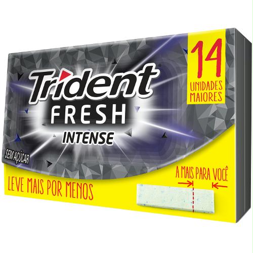 CHICLE TRIDENT 14S INTENSE 12UN (12) DP/12
