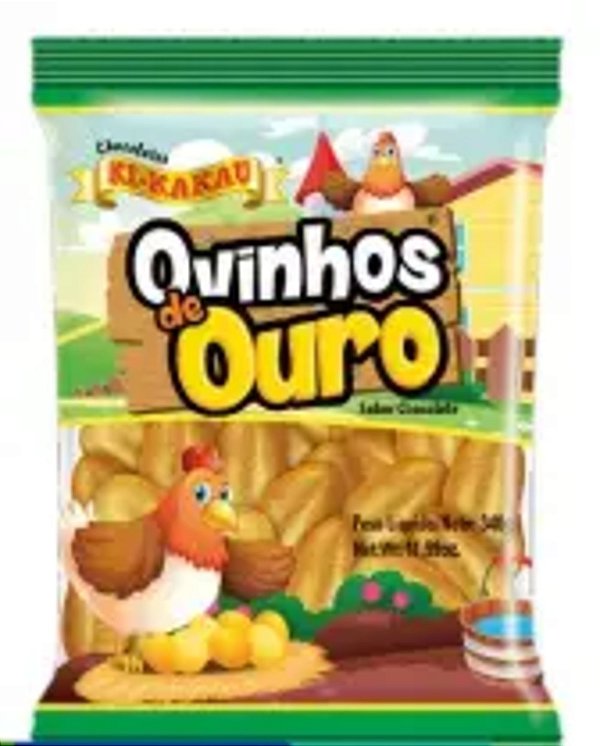CHOC KI-KAKAU OVINHOS DE OURO 340G (20) PC/1