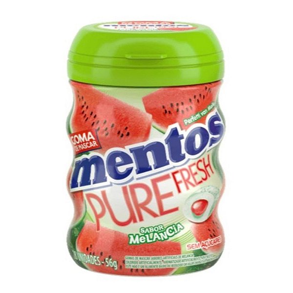 CHICLE MENTOS GARRAFA MELANCIA C/6 (6) DP/1