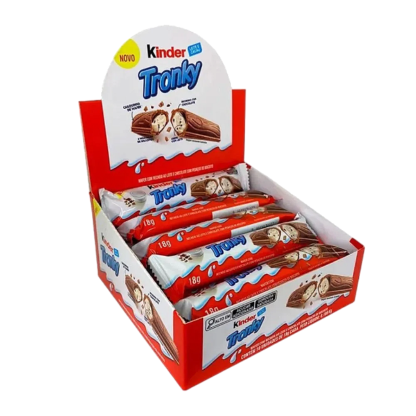 BISCOITO KINDER TRONKY 10X18G (6) UN/10