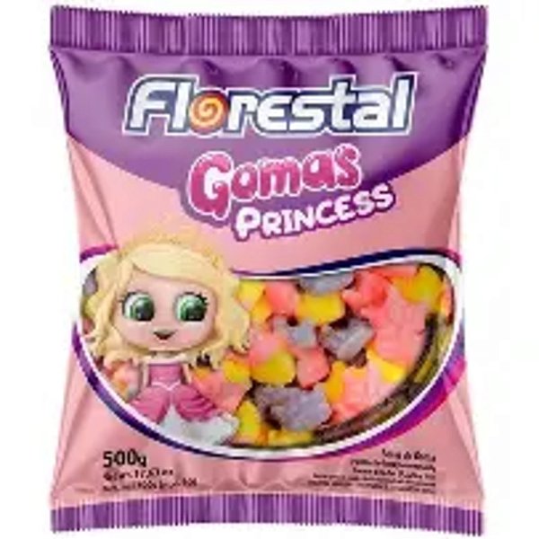 BALA FLORESTAL GOMA PRINCESS 500G (16) PC/1