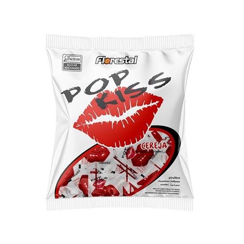 PIR BOAV.POPKISS CEREJA 500G (20) PC/1