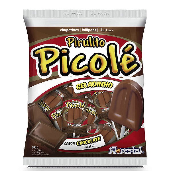 PIR. FLORESTAL 550GR PICOLE CHOCOLATE (26) PC/1
