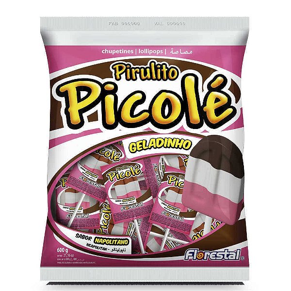 PIR. FLORESTAL 550GR PICOLE NAPOLITANO(26) PC/1