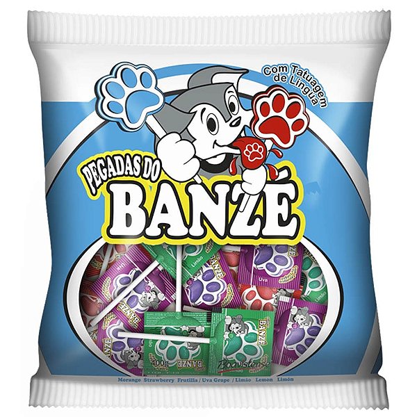 PIRULITO PEGADAS DO BANZE 200 GR (40) PC/1