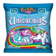 PIR POP TATTO MINI UNICORNIOS 200GR(40) PC/1