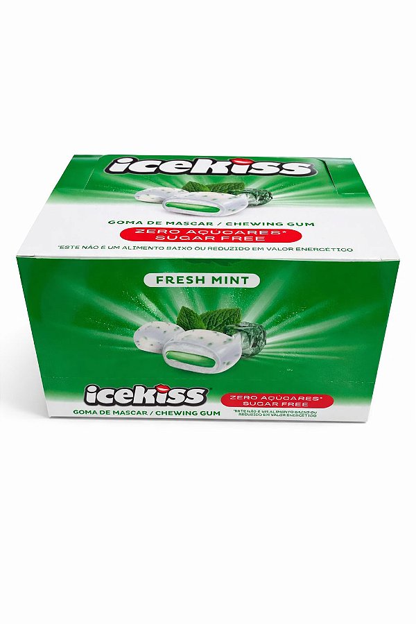 CHICLE ICEKISS 6X40GR FRESH MINT (6) DP/6